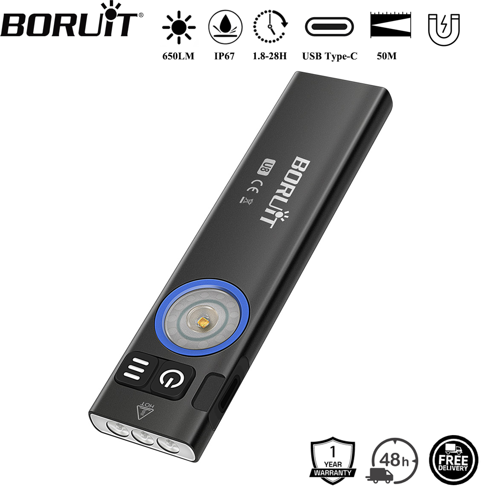 BORUiT U8 650LM EDC Torcia LED - Fishing Light recensione e prezzo