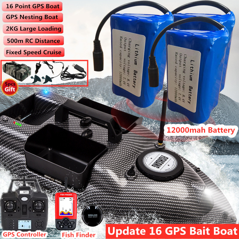 16 punti GPS doppia posizione  - Fish Finder Gps recensione e prezzo