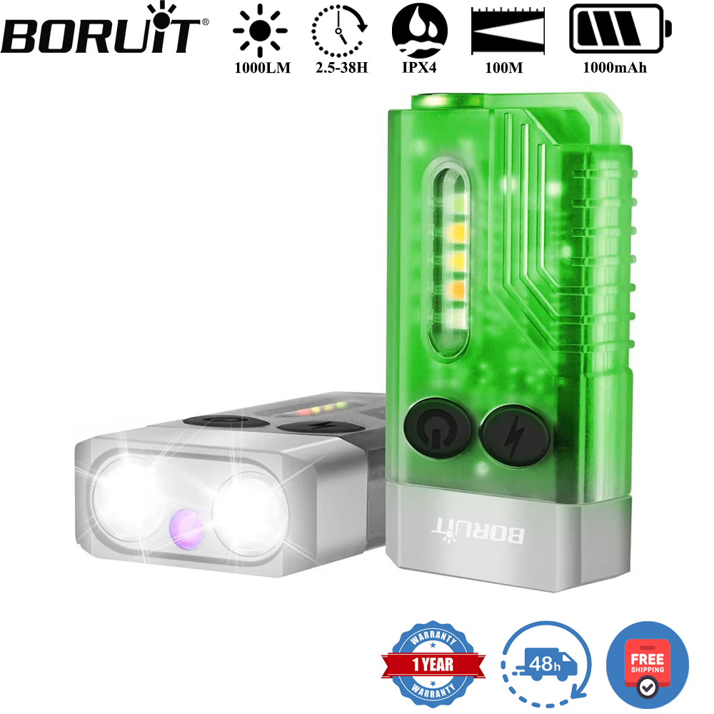 BORUiT V10 Portachiavi UV LED  - Fishing Light recensione e prezzo