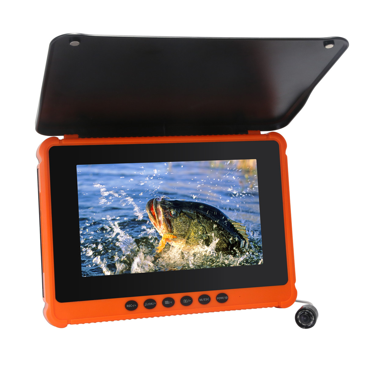 Fishing Camera - Telecamera Subacquea U09B0 con Schermo IPS