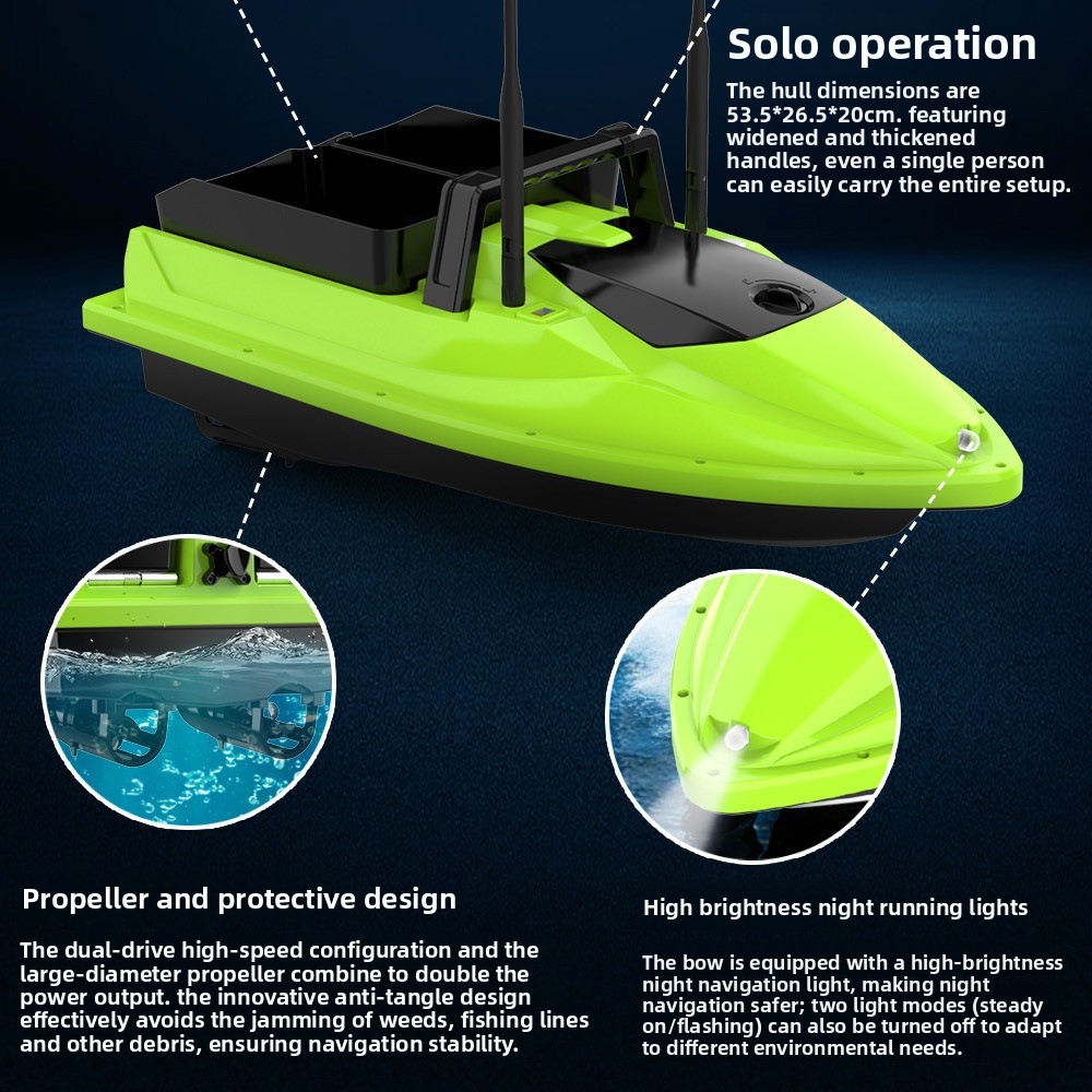 Barca Telecomandata per Pesca  - Fish Finder Cable recensione e prezzo