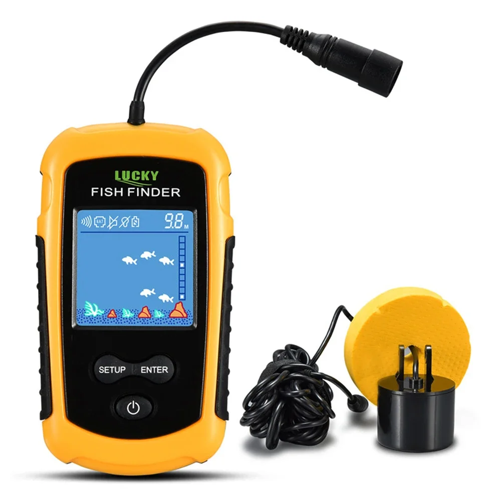 Schermo LCD a colori fortunato - Fish Finder Cable recensione e prezzo