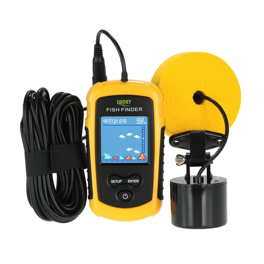 Schermo LCD a colori fortunato - Fish Finder Cable recensione e prezzo