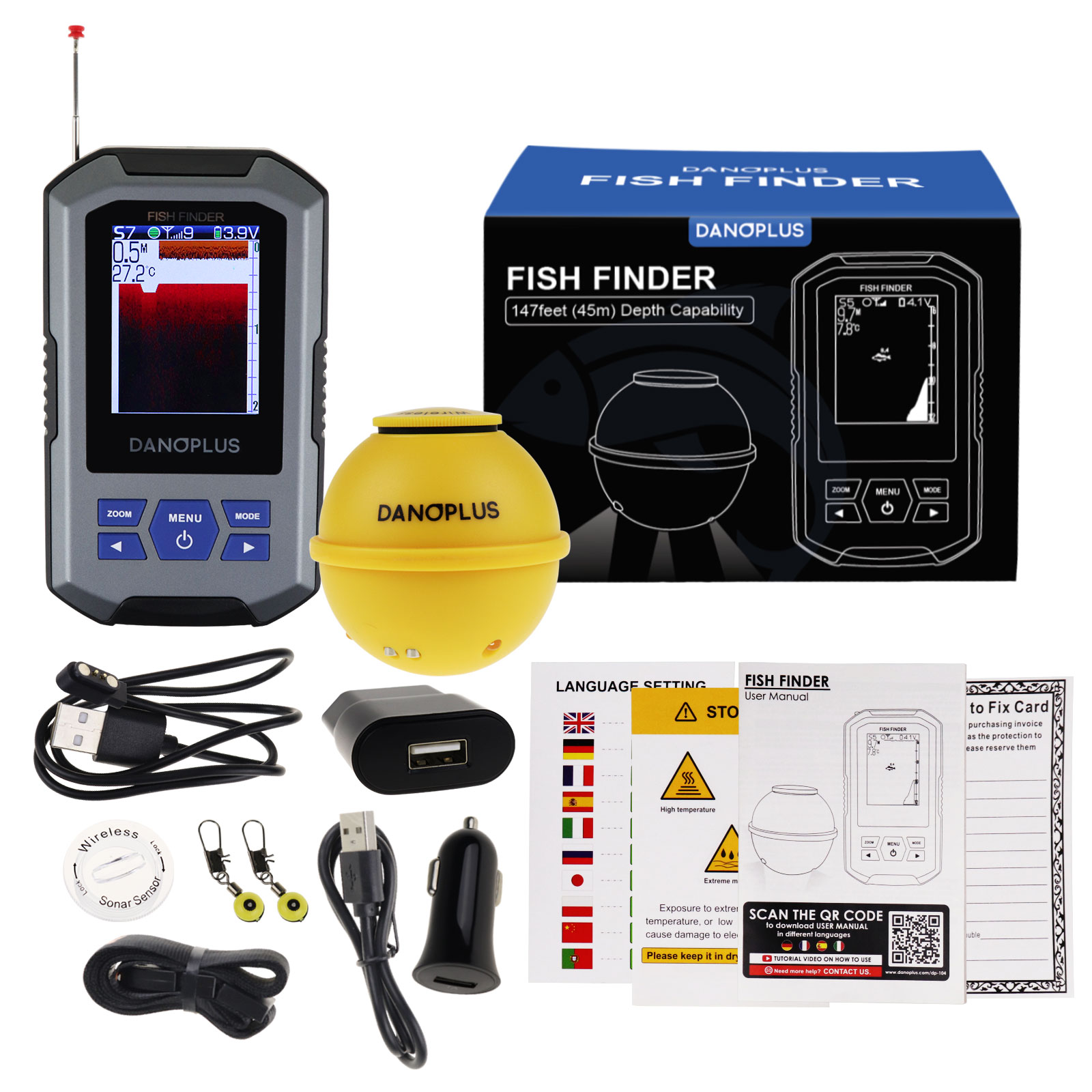 Fish Finder Sensore sonar wire - Fish Finder recensione e prezzo