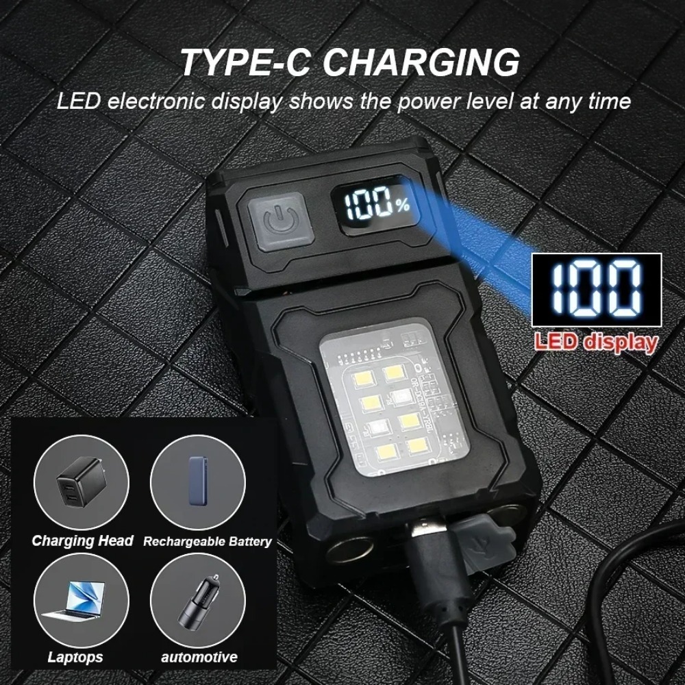 180 °   Torcia LED Rotante Ric - Fishing Light recensione e prezzo