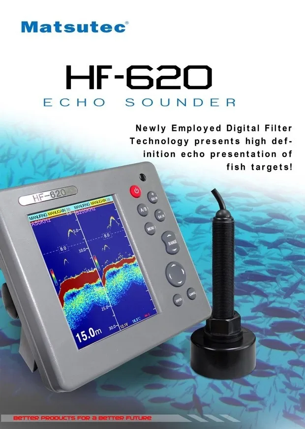 Matsutec HF-620 MARINE COLOR E - Fish Finder Charger recensione e prezzo