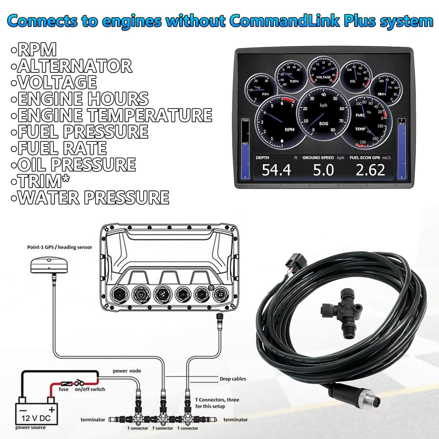 Cavo di interfaccia motore Con - Fish Finder Cable recensione e prezzo