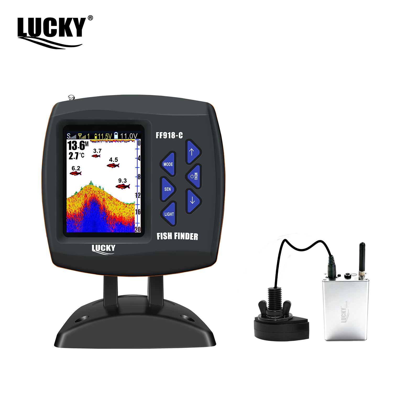 Lucky FF918 Ecoscandaglio per  - Fish Finder Gps recensione e prezzo