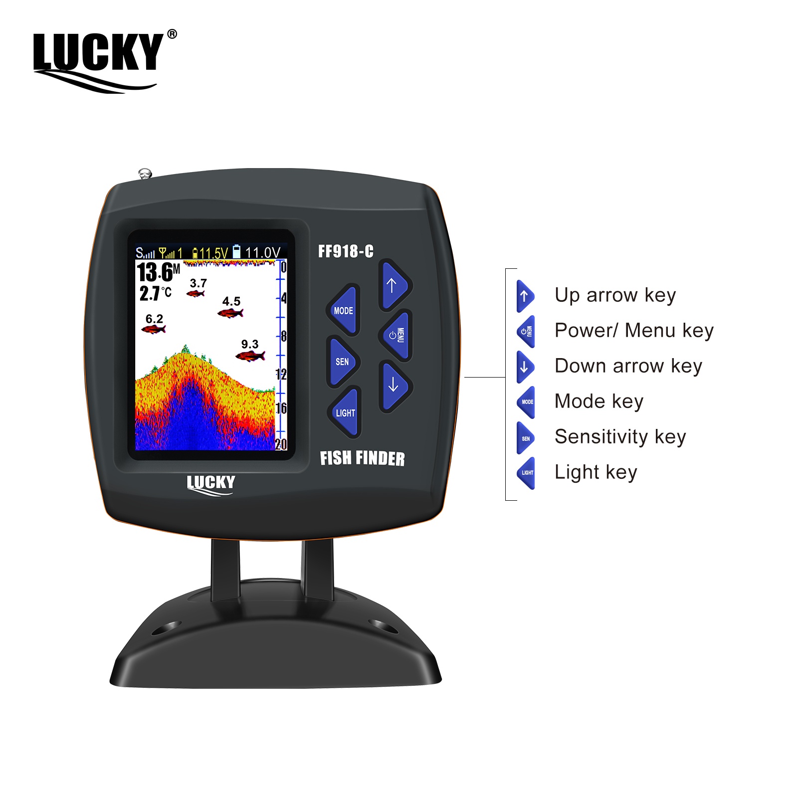 Lucky FF918 Ecoscandaglio per  - Fish Finder Gps recensione e prezzo