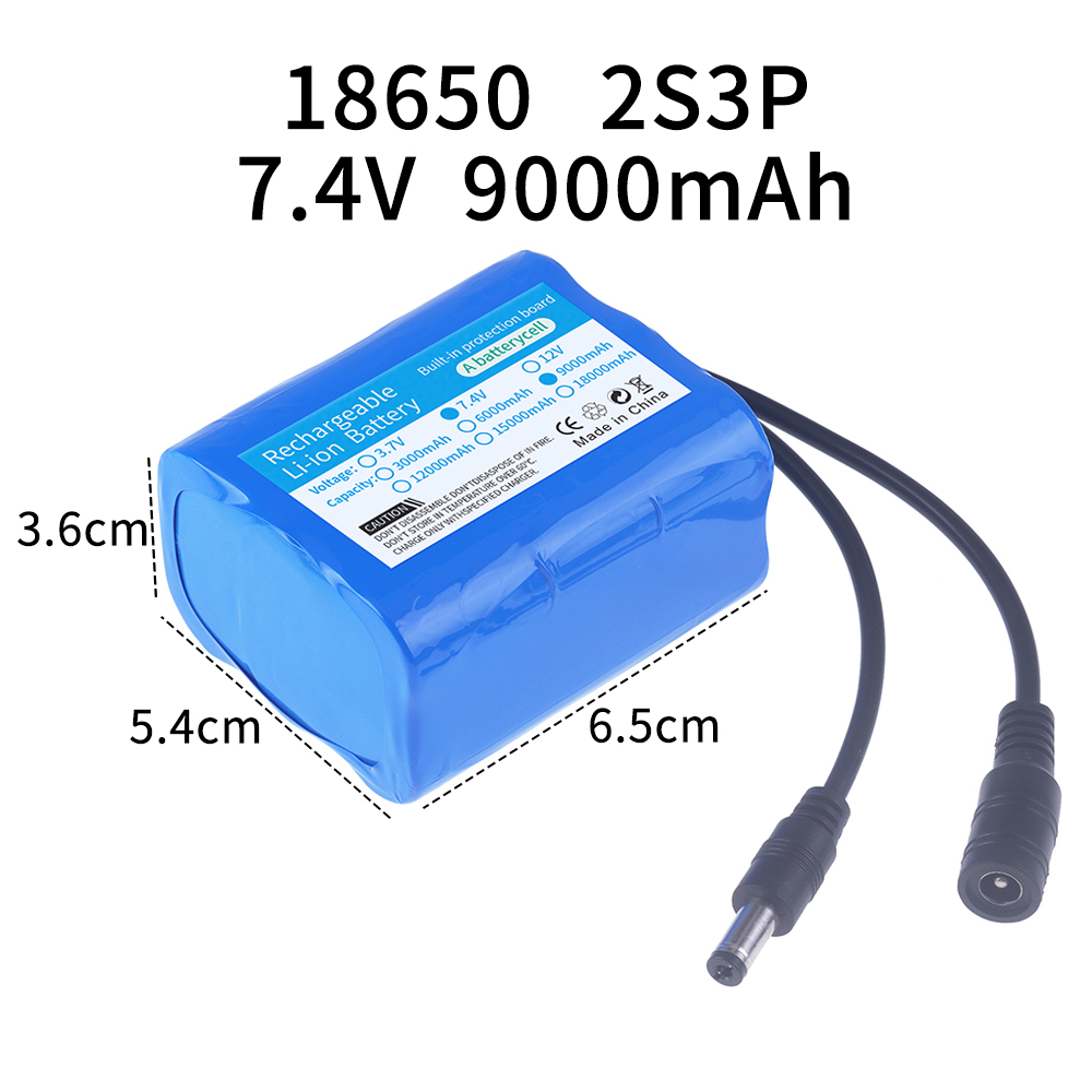 Batteria 7.4V 3000mah/6000mah/ - Fish Finder Charger recensione e prezzo