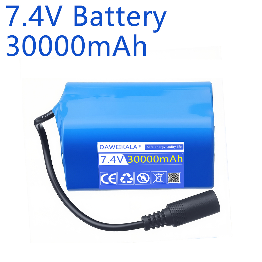 Batteria 7.4V 30000mAh con Car - Fish Finder Charger recensione e prezzo