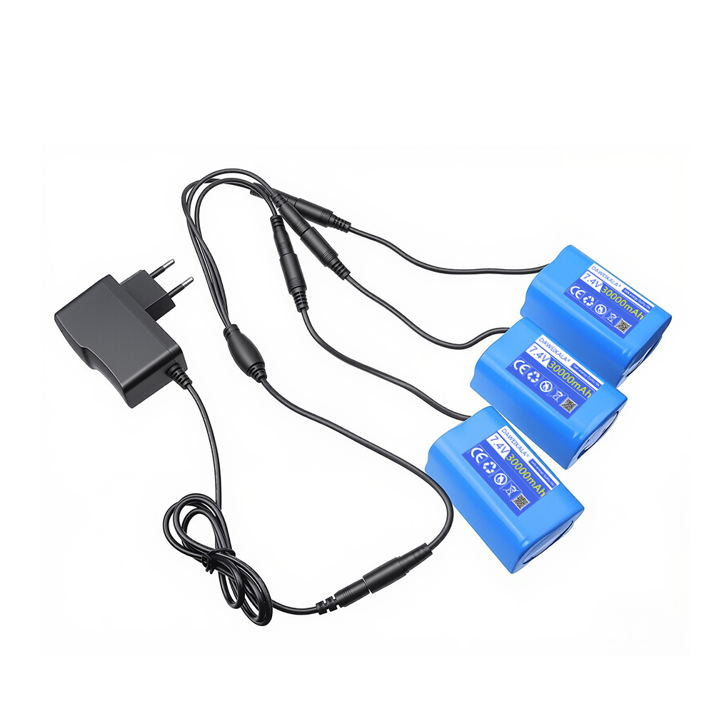 Batteria 7.4V 30000mAh con Car - Fish Finder Charger recensione e prezzo