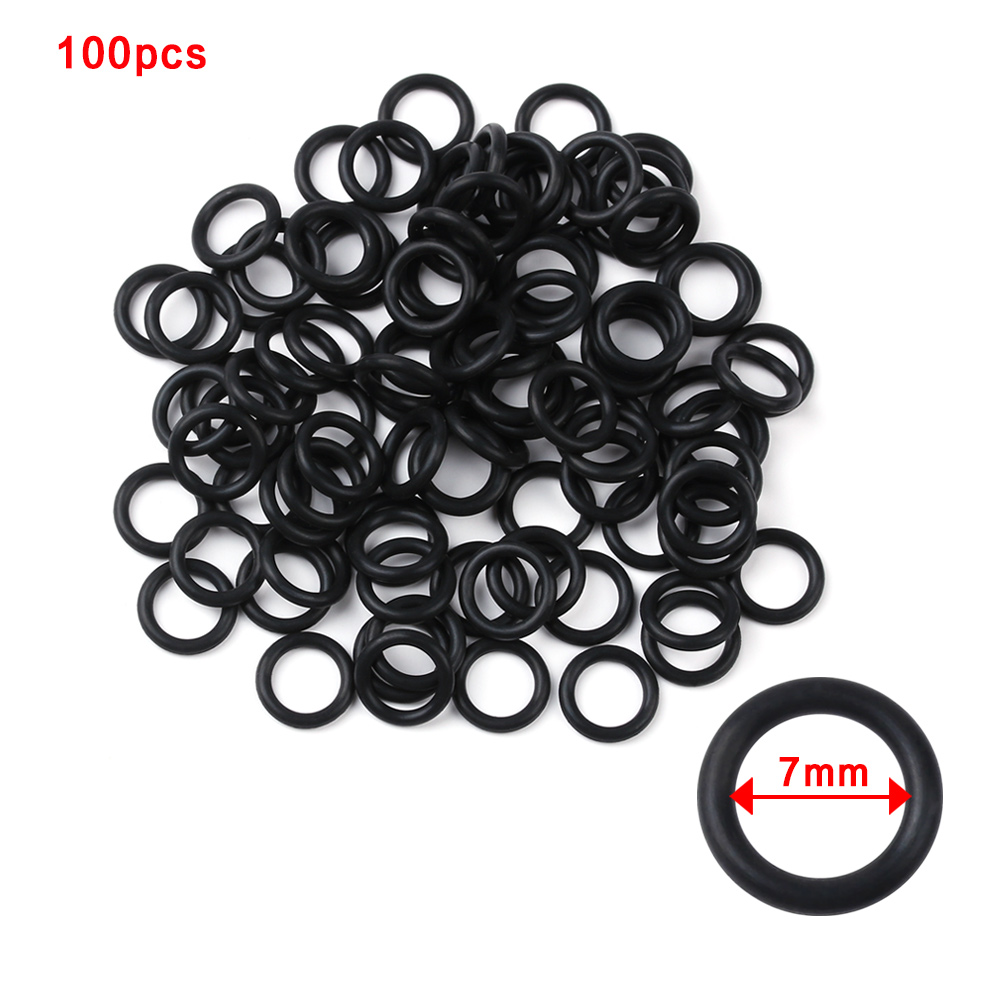 100 PCs Nero In Gomma O-RING d - Bite Indicator recensione e prezzo