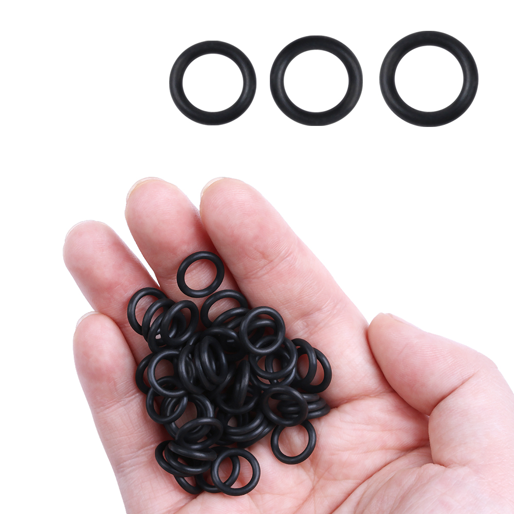 100 PCs Nero In Gomma O-RING d - Bite Indicator recensione e prezzo
