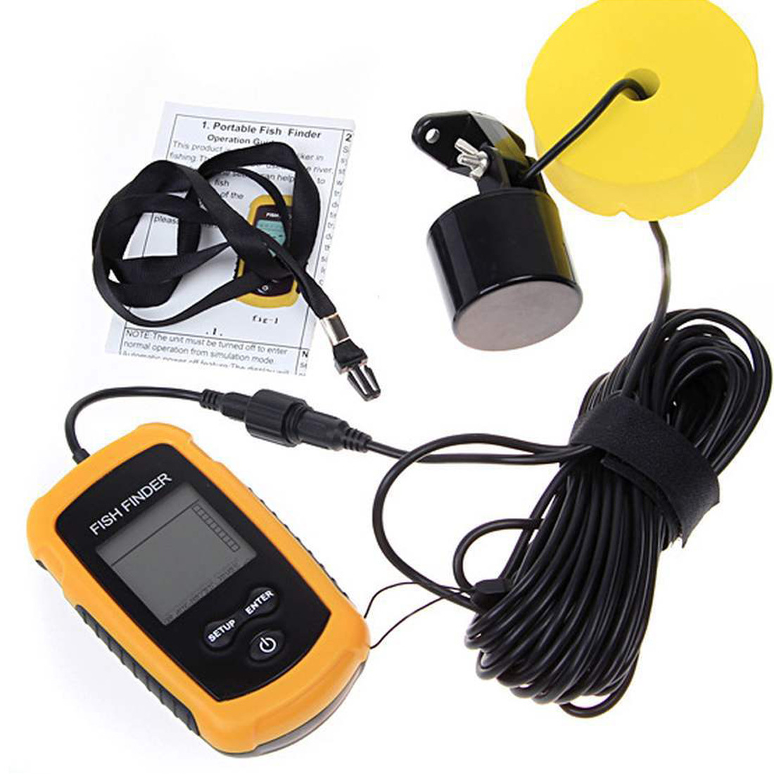Ecoscandaglio Portatile con Al - Fish Finder Portable recensione e prezzo