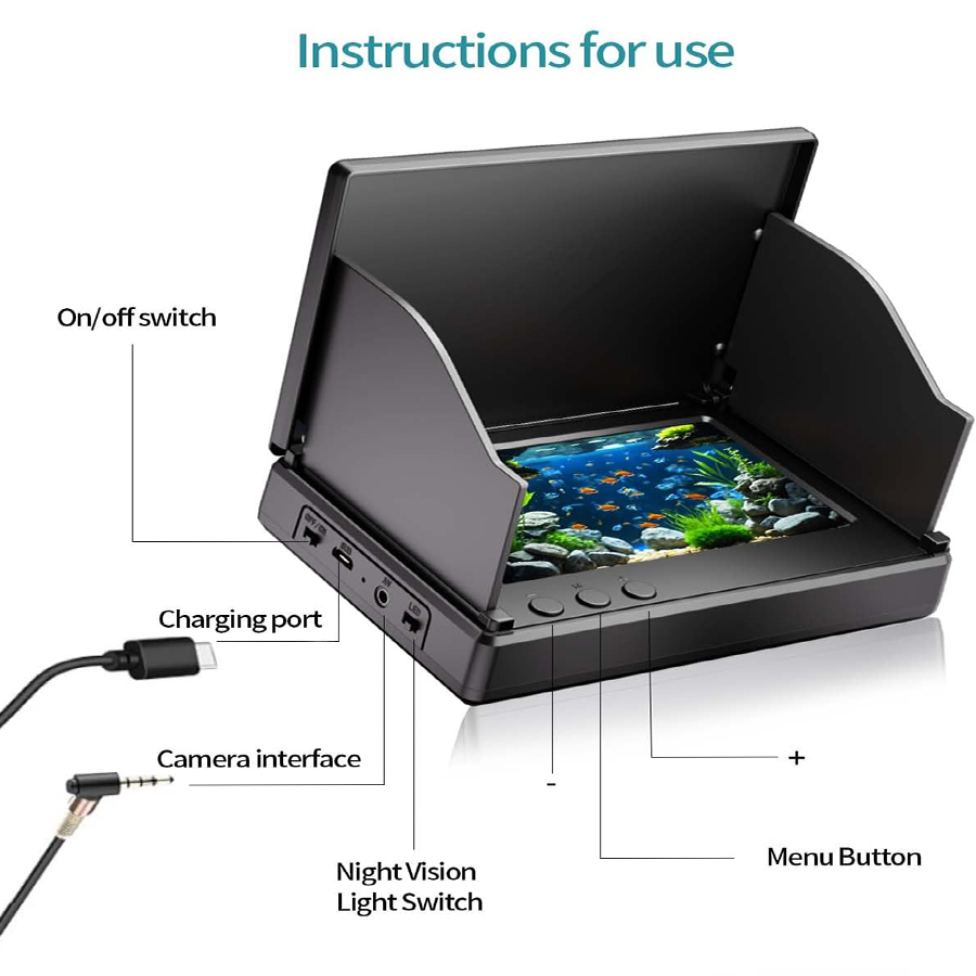 FOURQ Ecoscandaglio Portatile  - Fish Finder Portable recensione e prezzo