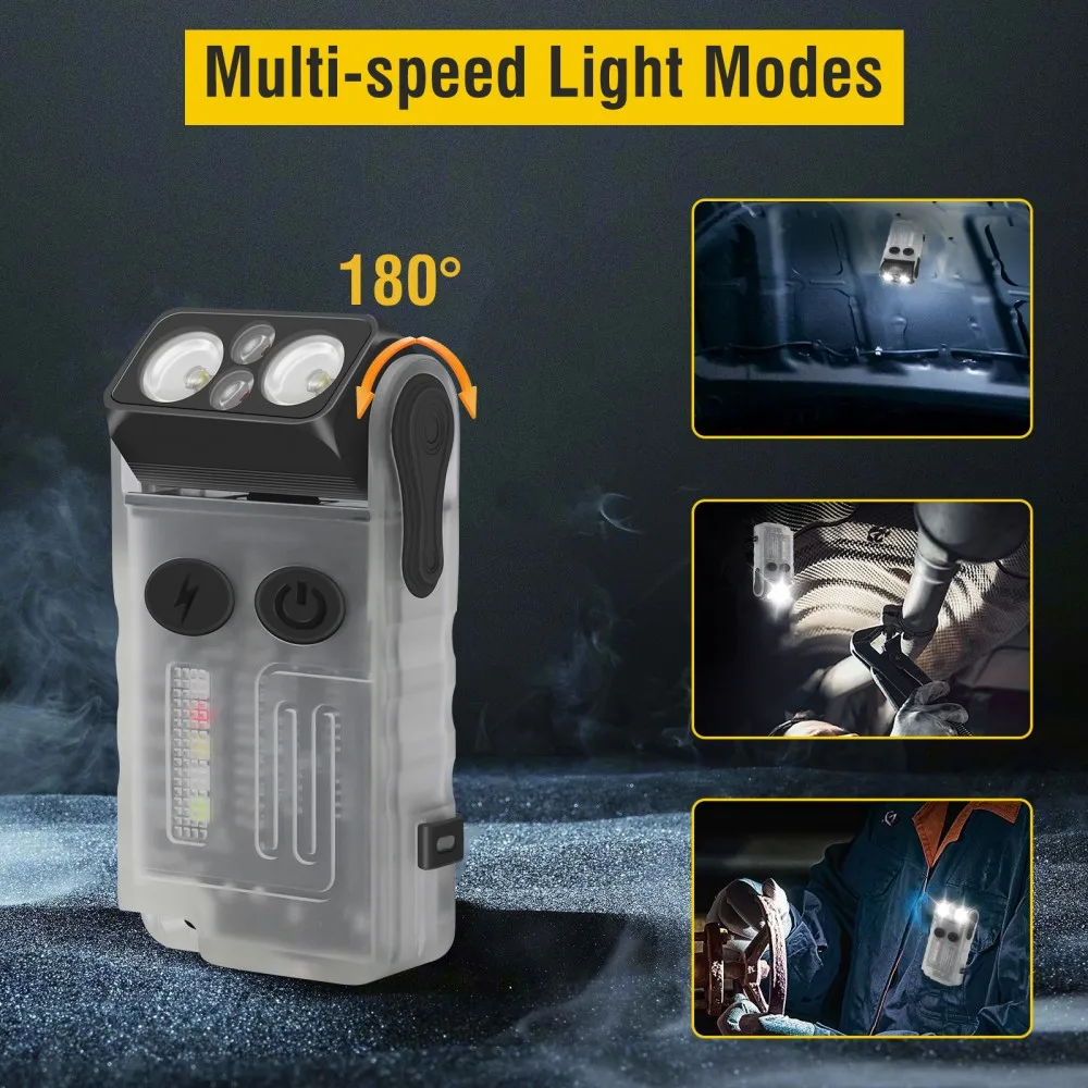 BORUiT V20 Cicalino EDC Portac - Fishing Light recensione e prezzo