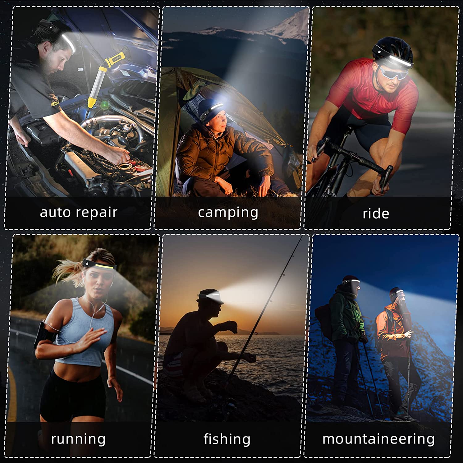 Lampada frontale con sensore T - Fish Finder Battery recensione e prezzo