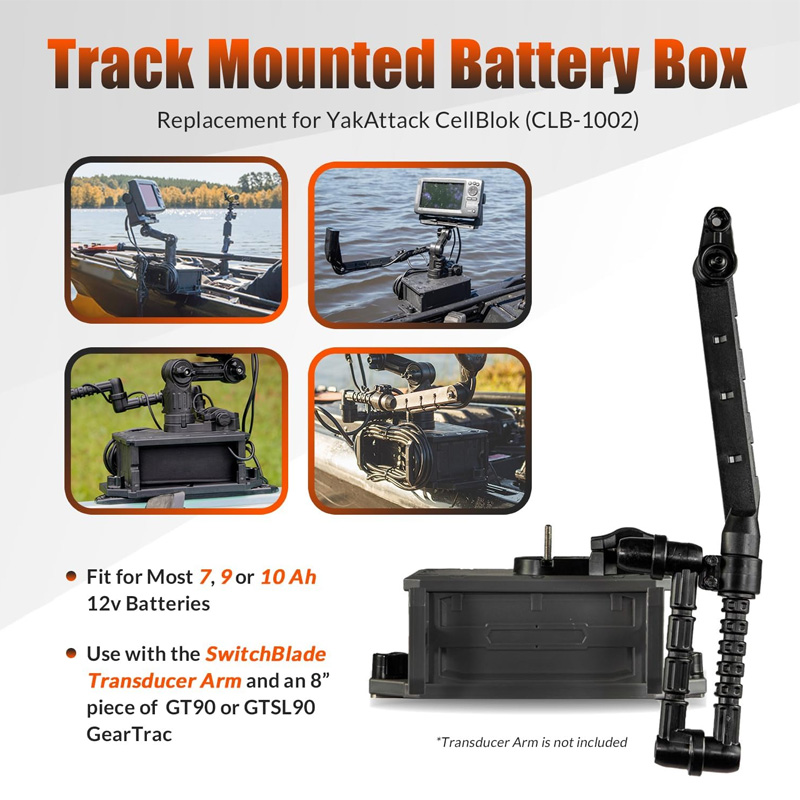 Scatola batteria montata su bi - Fish Finder recensione e prezzo