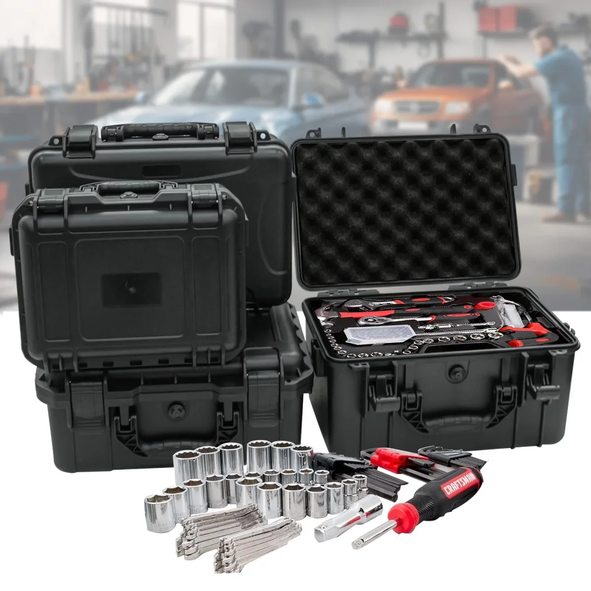 1 cassetta degli attrezzi port - Fish Finder Case recensione e prezzo