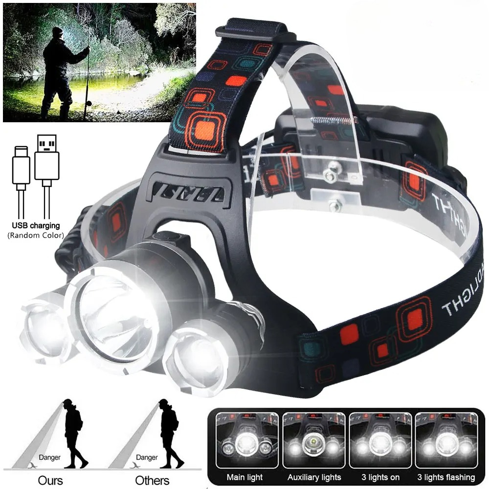 Torcia frontale a LED ad alta  - Fish Finder Battery recensione e prezzo